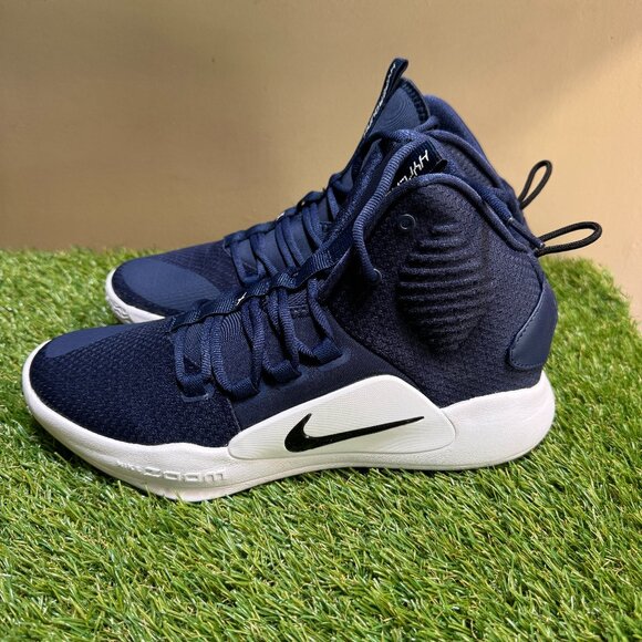 Nike Zoom Hyperdunk X TB Navy Blue Men\'s 9 Basketball Shoes AT3866-407 2018 NEW